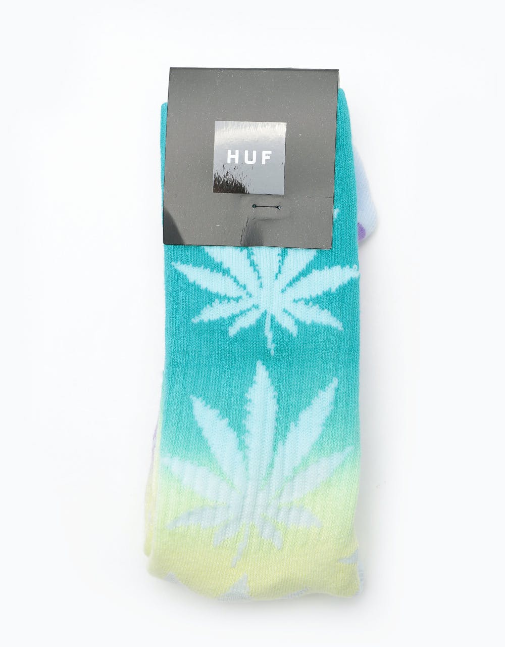 HUF Plantlife Gradient Dye Socks - Aqua