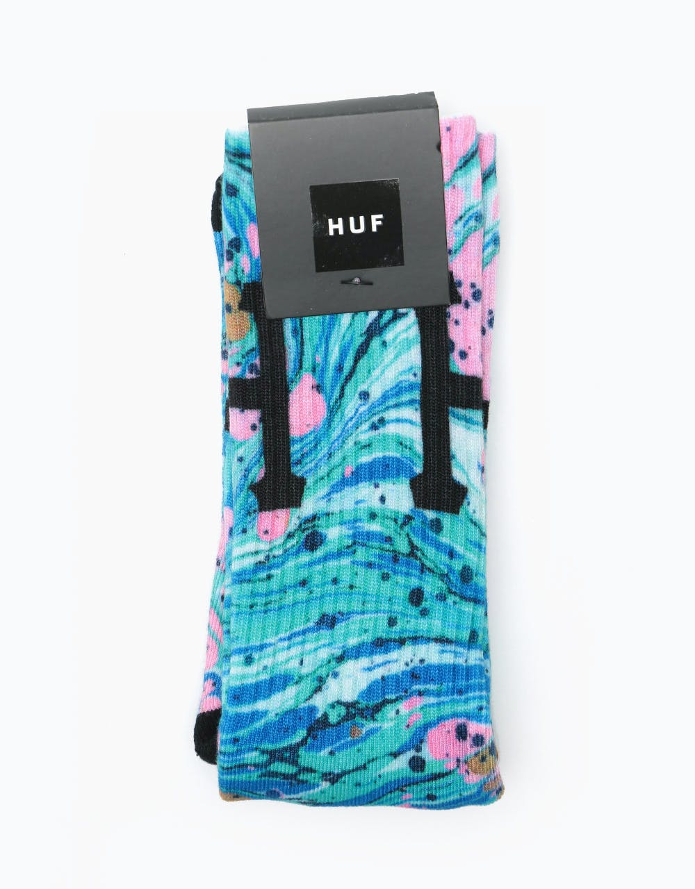HUF Drip Digital Socks - Pacific Blue