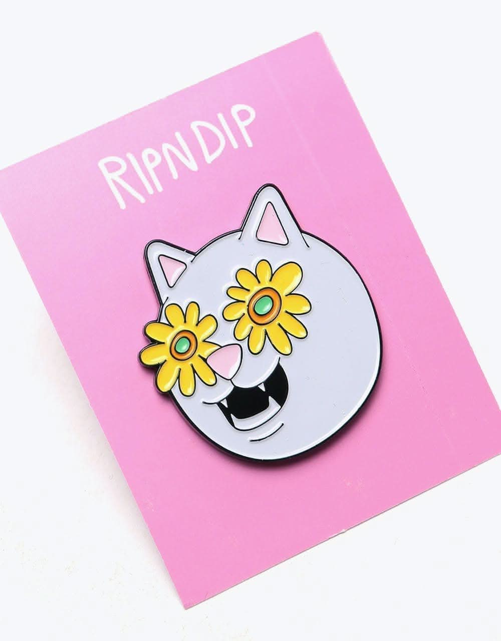 RIPNDIP Flower Belly Pin - Multi