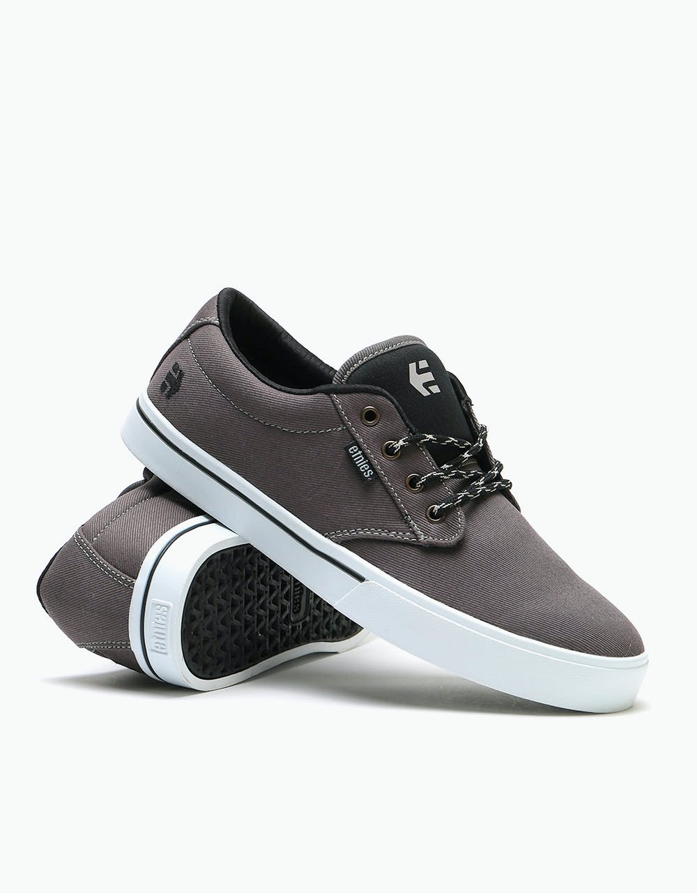 Etnies Jameson 2 Eco Skate Shoes - Grey/Black/Gold