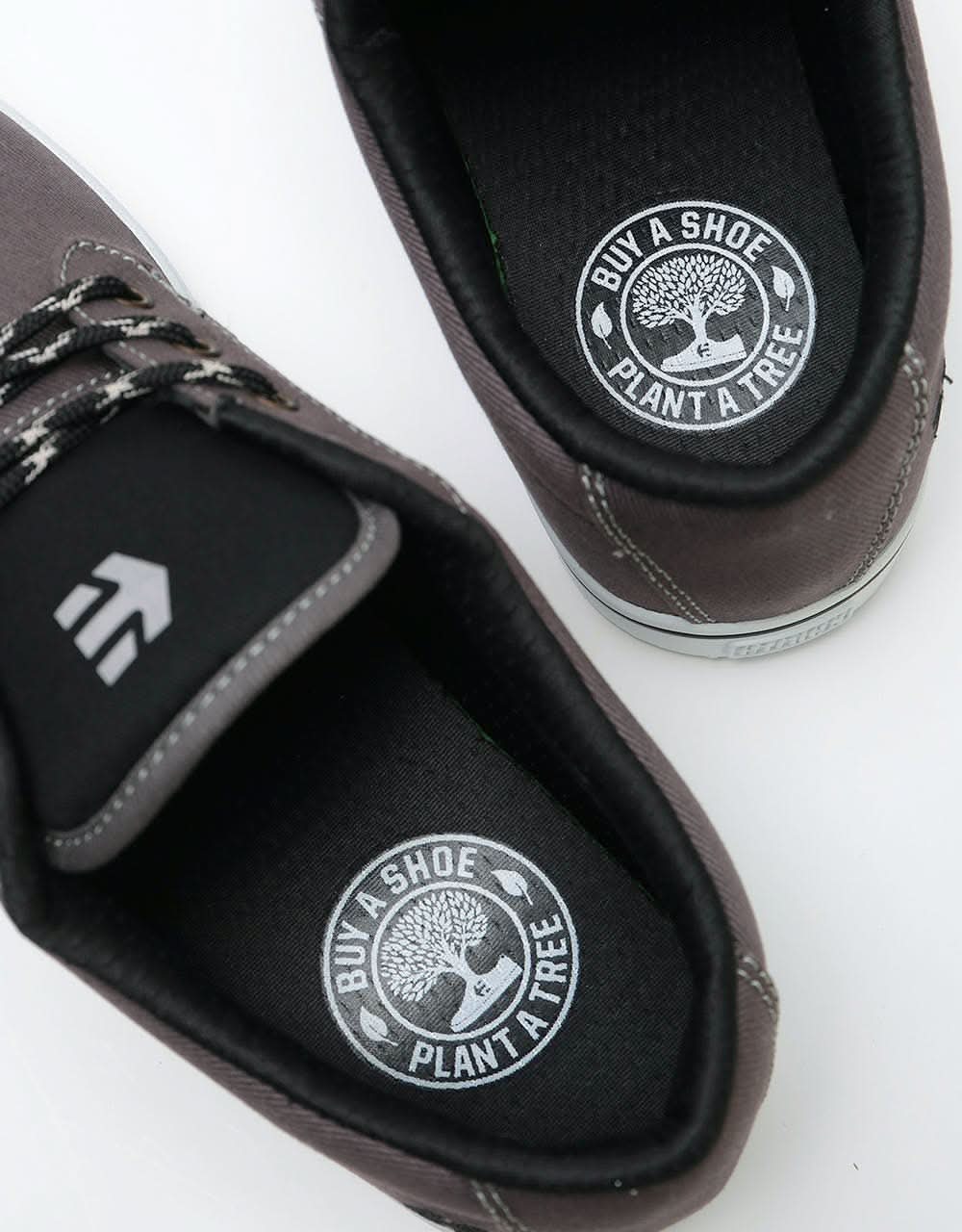 Etnies Jameson 2 Eco Skate Shoes - Grey/Black/Gold