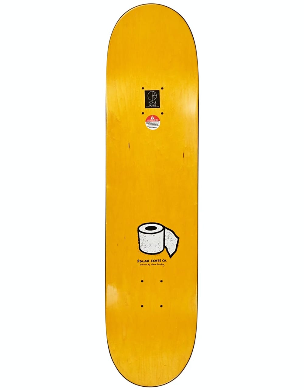 Polar Brady Toilet Skateboard Deck - 7.875"