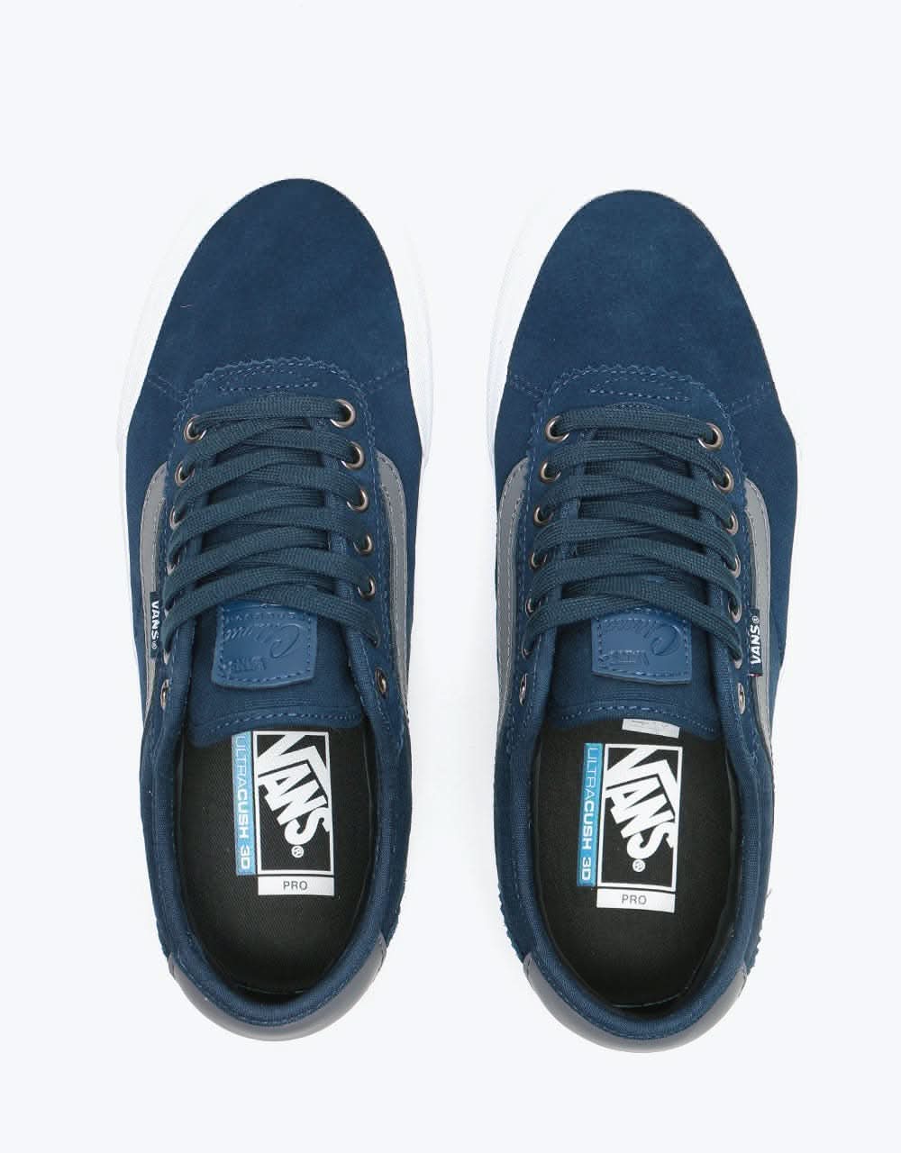 Vans Chima Pro 2 Skate Shoes - Dress Blues/Quiet Shade