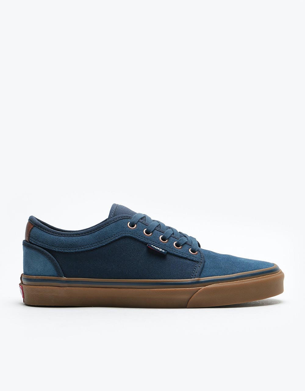 Vans Chukka Low Skate Shoes - Rich Navy/Gum