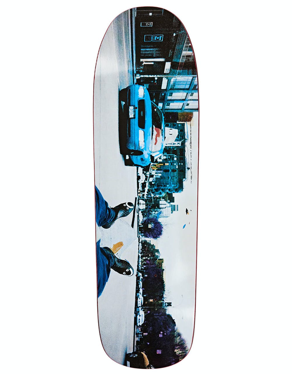 Polar Happy Sad Houston St. 'Golden Hour 'Skateboard Deck - 1991 Shape 9.25"