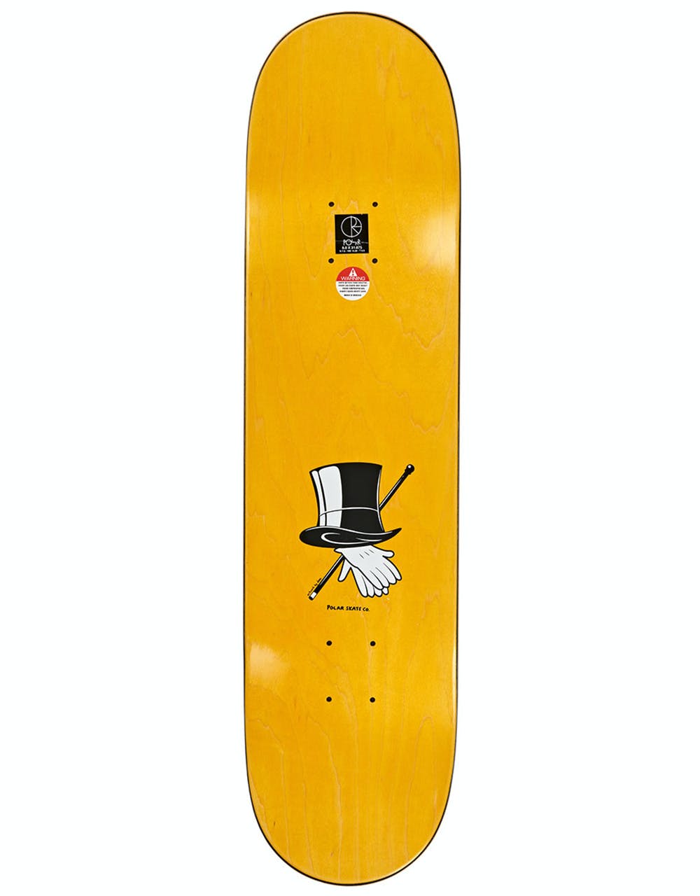 Polar Rozenberg The Count Skateboard Deck - 8"
