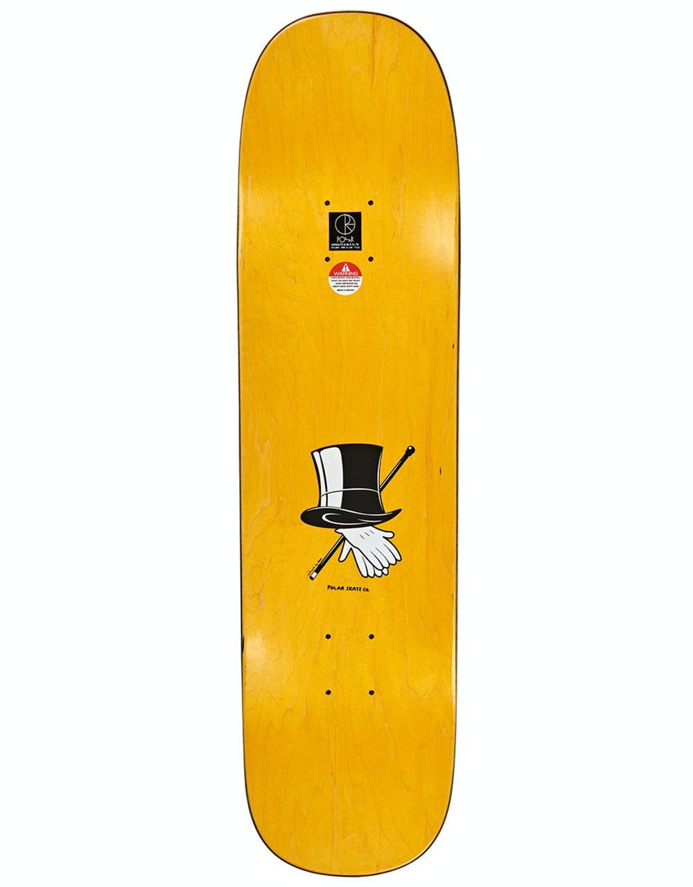 Polar Rozenberg The Count Skateboard Deck - ARIGATO Shape 8.38"
