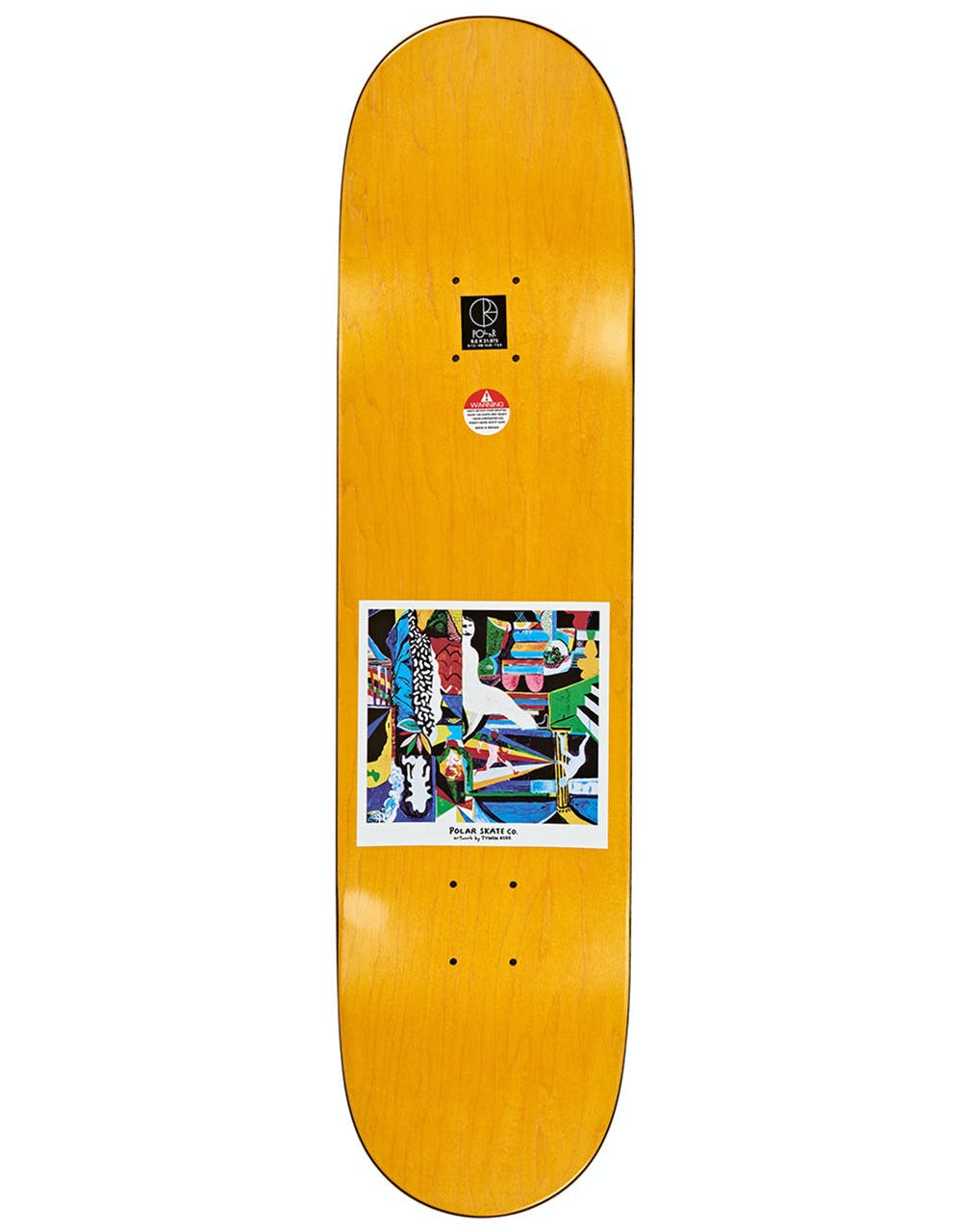 Polar Halberg Memory Palace Skateboard Deck - 8"