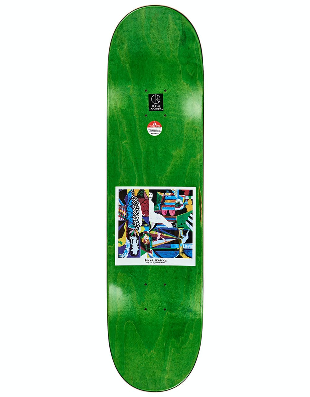 Polar Shin Memory Palace Skateboard Deck - 8.5"