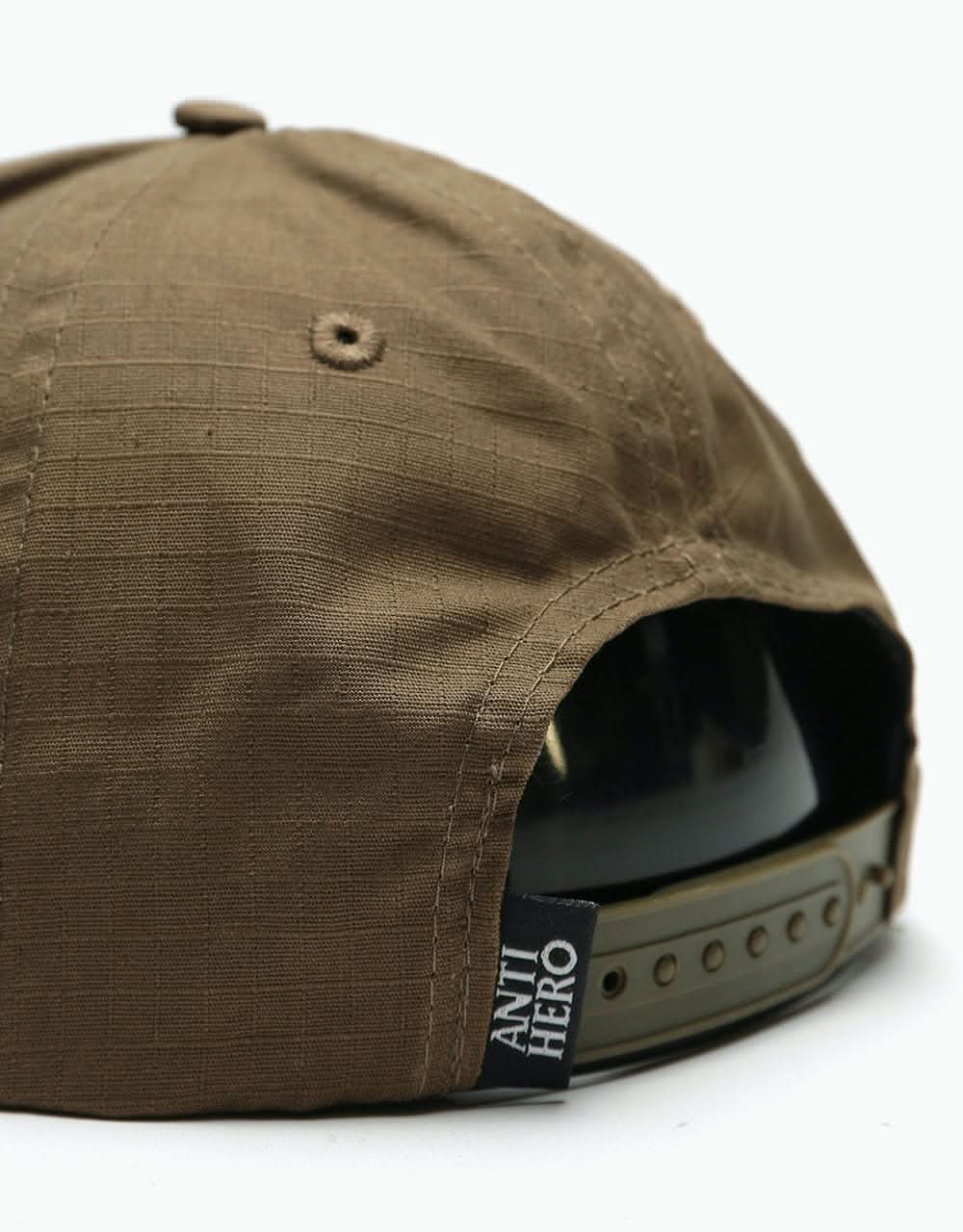 Anti Hero Basic Eagle Snapback Cap - Brown/Gold