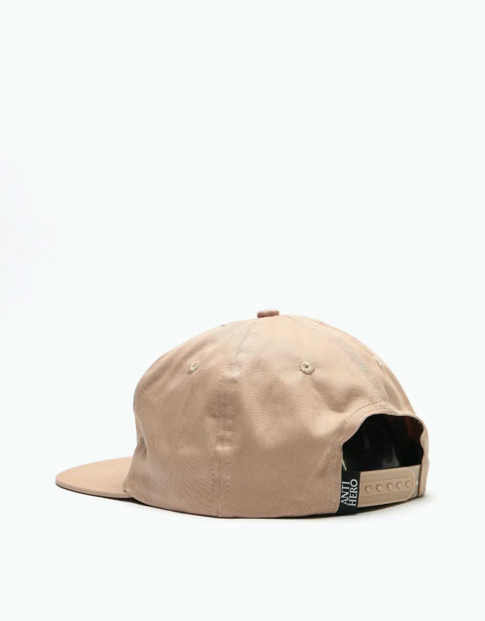 Anti Hero Reserve Patch Snapback Cap - Khaki