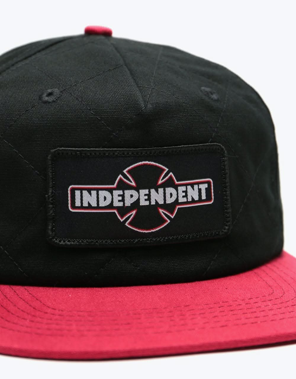Independent Dual Pinline O.G.B.C Snapback Cap - Cardinal/Black