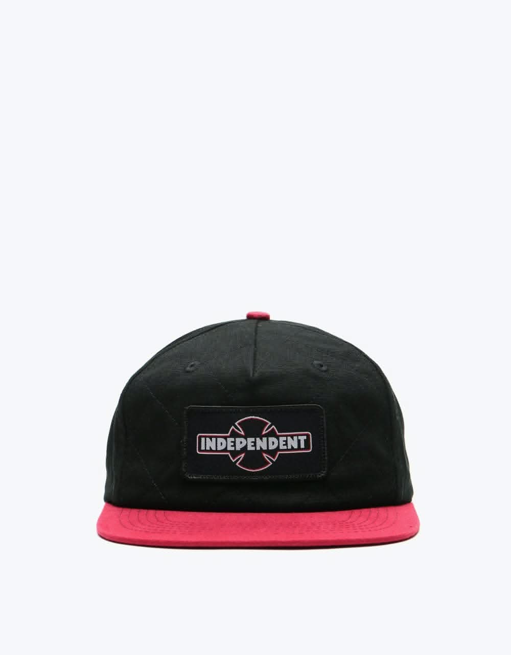 Independent Dual Pinline O.G.B.C Snapback Cap - Cardinal/Black