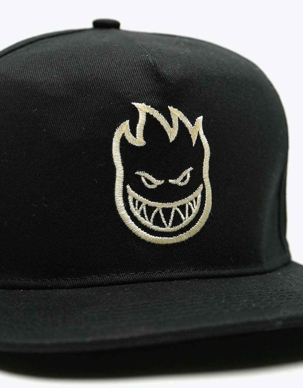 Spitfire Bighead Strapback Cap - Black/Off White