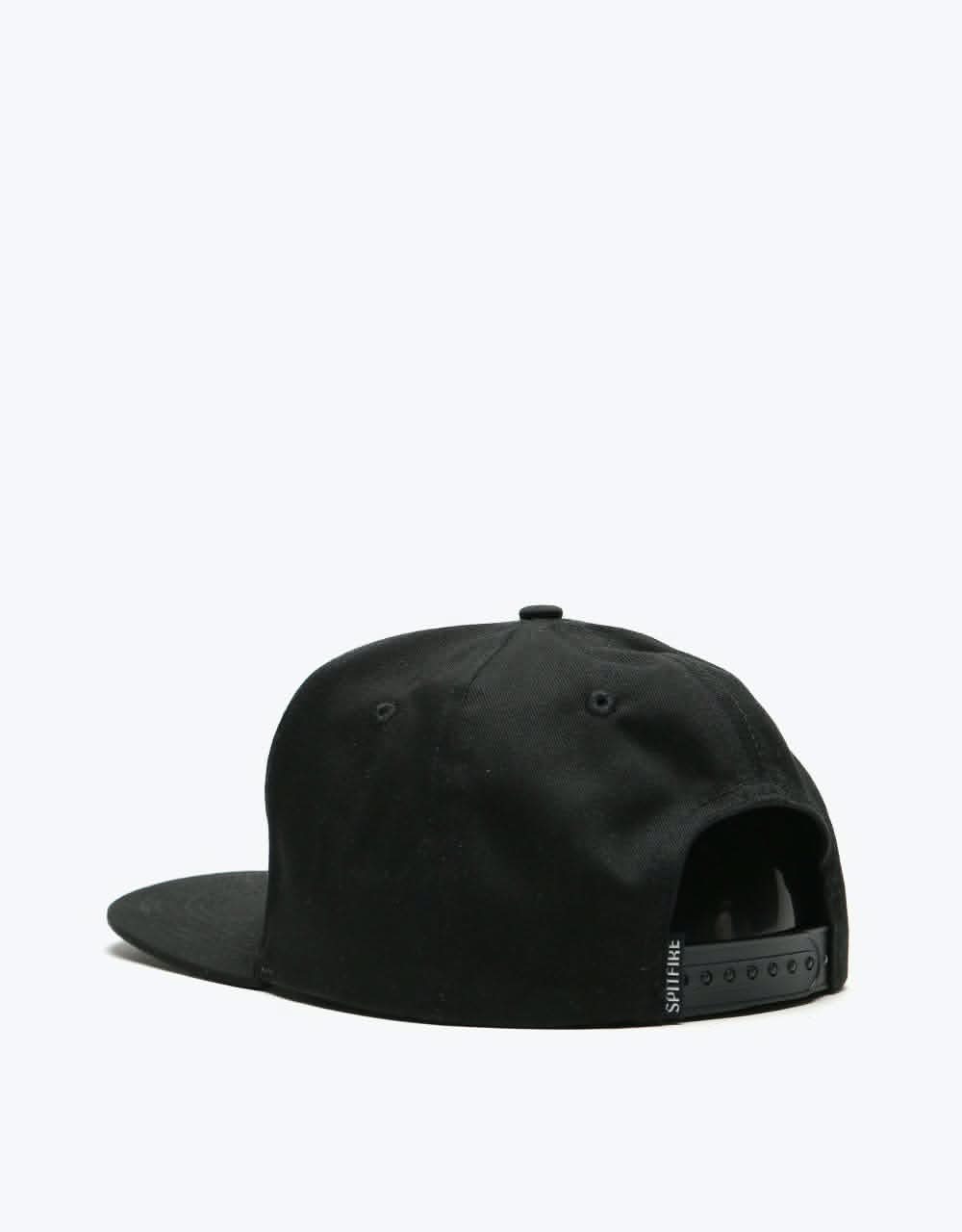 Spitfire Bighead Strapback Cap - Black/Off White