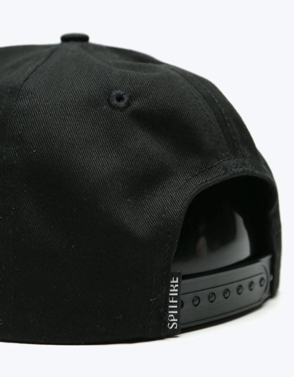 Spitfire Bighead Strapback Cap - Black/Off White