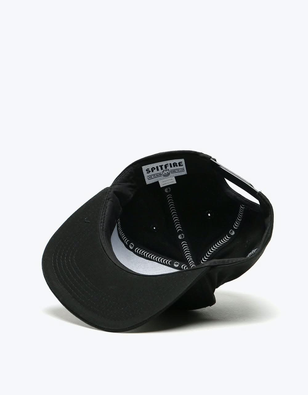Spitfire Bighead Strapback Cap - Black/Off White