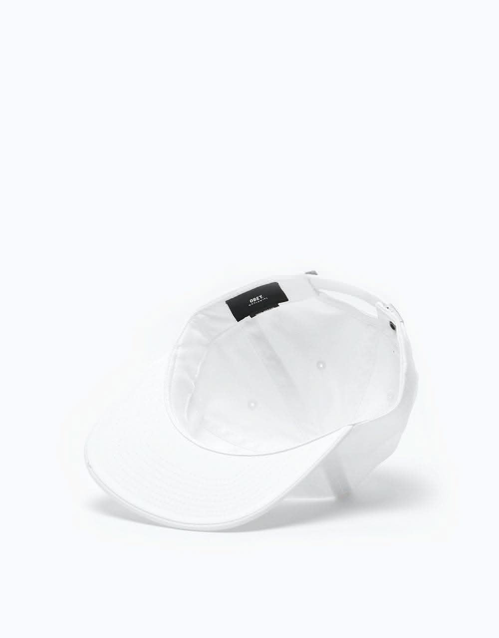 Obey Flower 6 Panel Cap - White