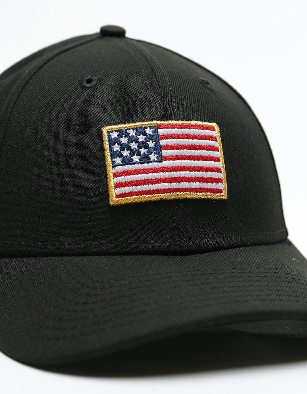 New Era 9Forty Flagged Cap - Black