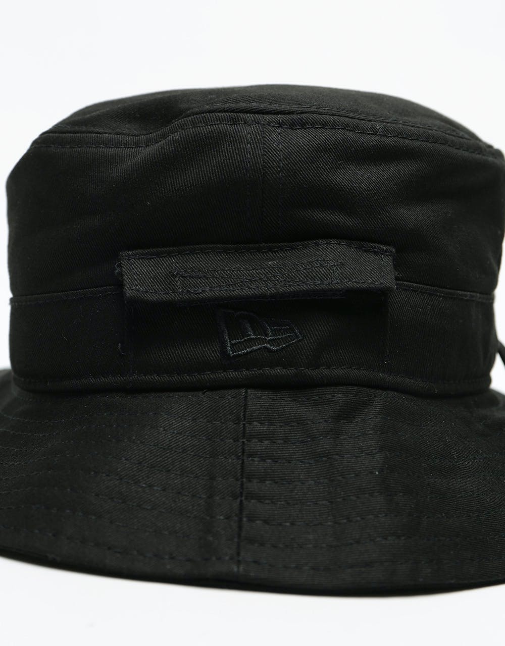 New Era Adventure Dogear Bucket Hat - Black