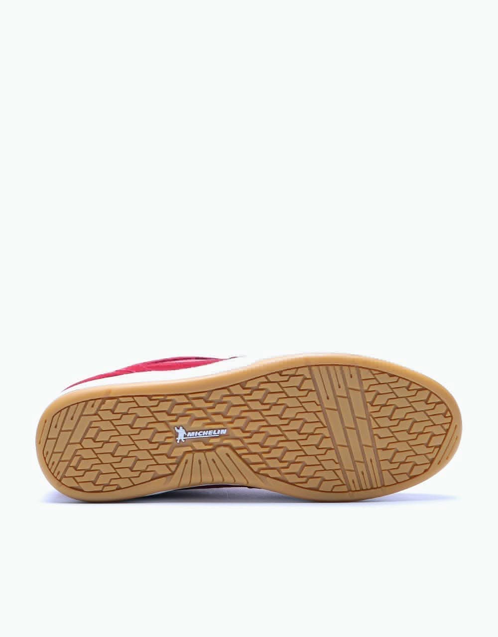 Etnies x Michelin Veer Skate Shoes - Red/White/Gum