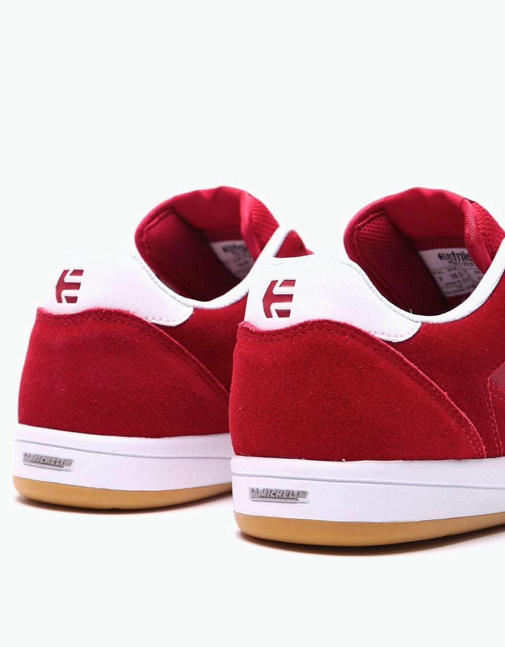 Etnies x Michelin Veer Skate Shoes - Red/White/Gum