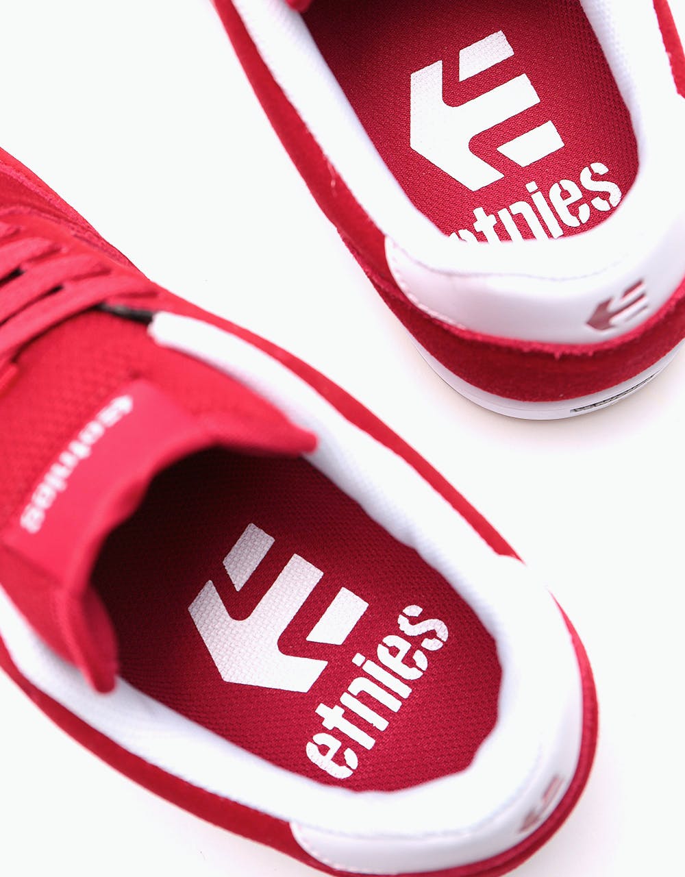 Etnies x Michelin Veer Skate Shoes - Red/White/Gum