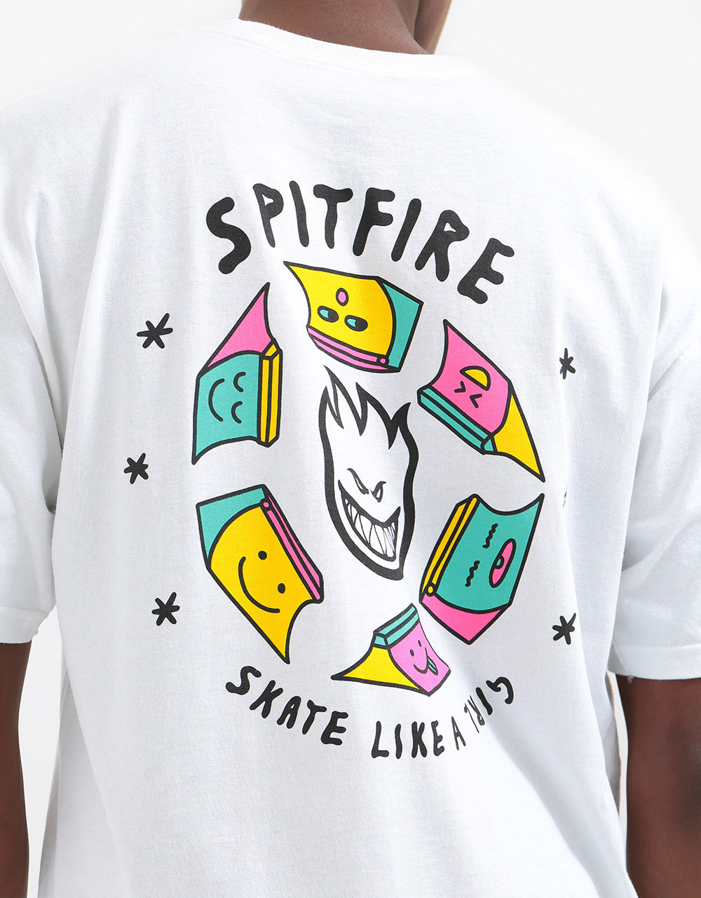 Spitfire Skate Like a Girl T-Shirt - White