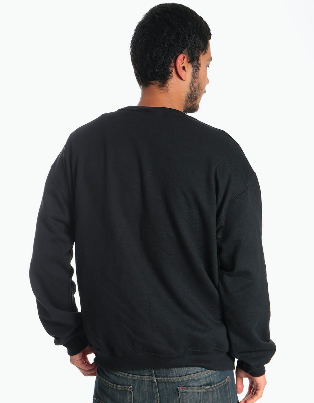 Poetic Collective Sport Crewneck Sweatshirt - Black/White