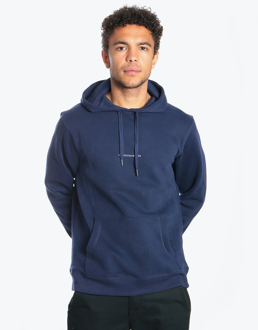 Poetic Collective Box Pullover Hoodie - Navy