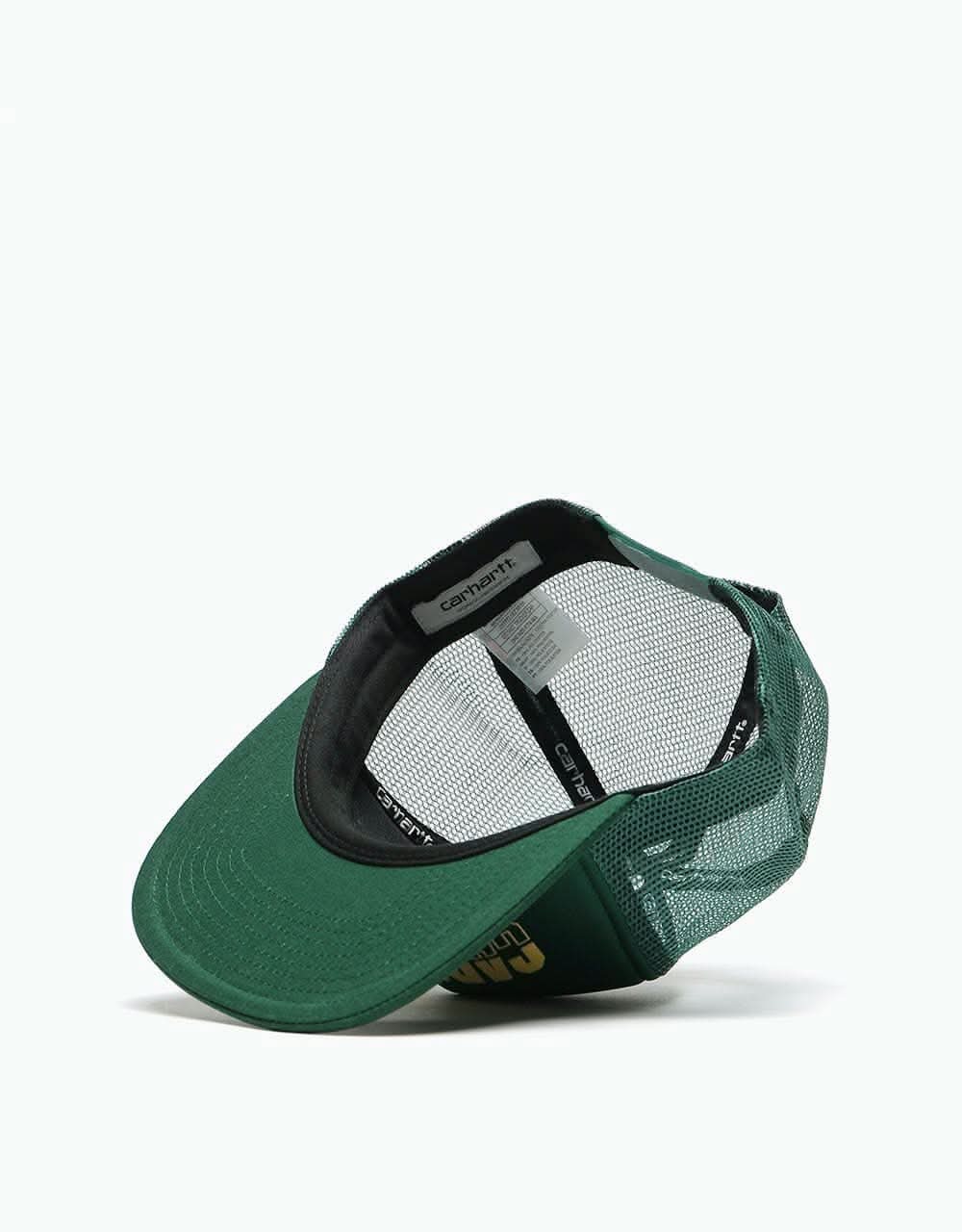 Carhartt WIP District Trucker Cap - Treehouse/Fresco