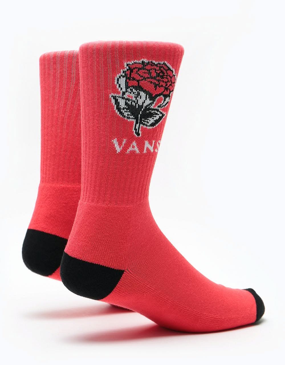 Vans Handover Crew Socks - Hibiscus