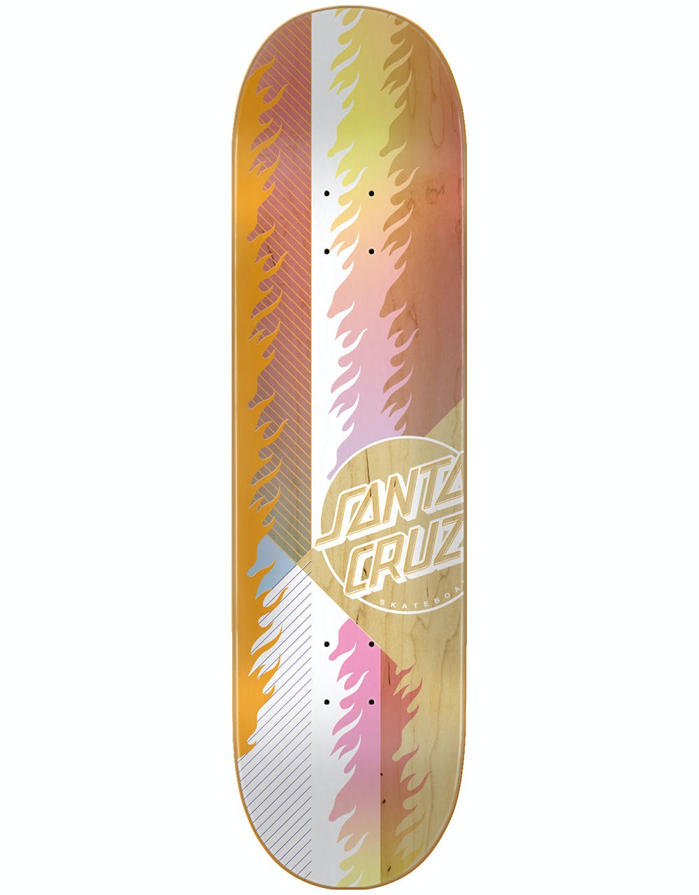 Santa Cruz Framework Flame VX Skateboard Deck - 8"