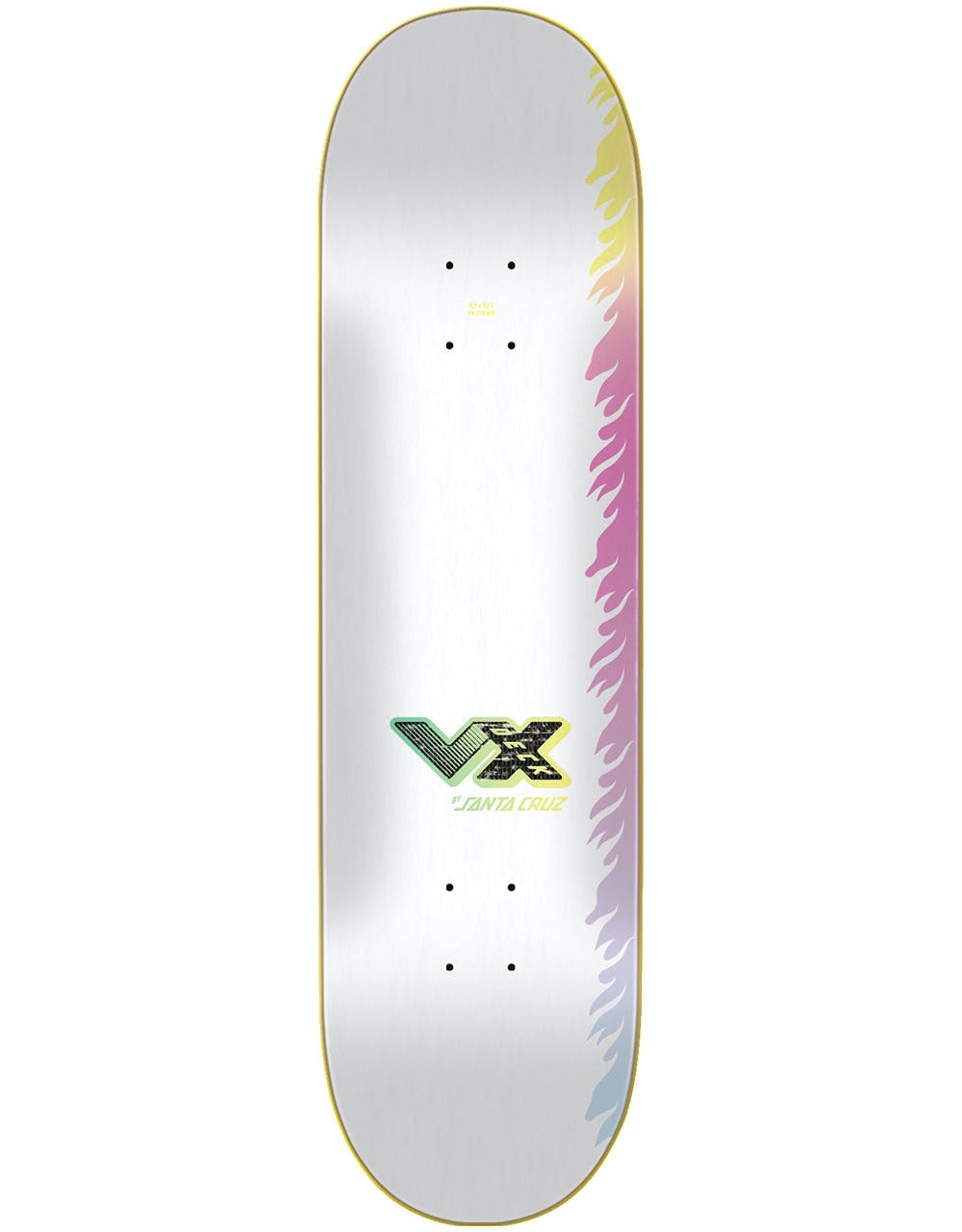 Santa Cruz Framework Hand VX Skateboard Deck - 8.5"