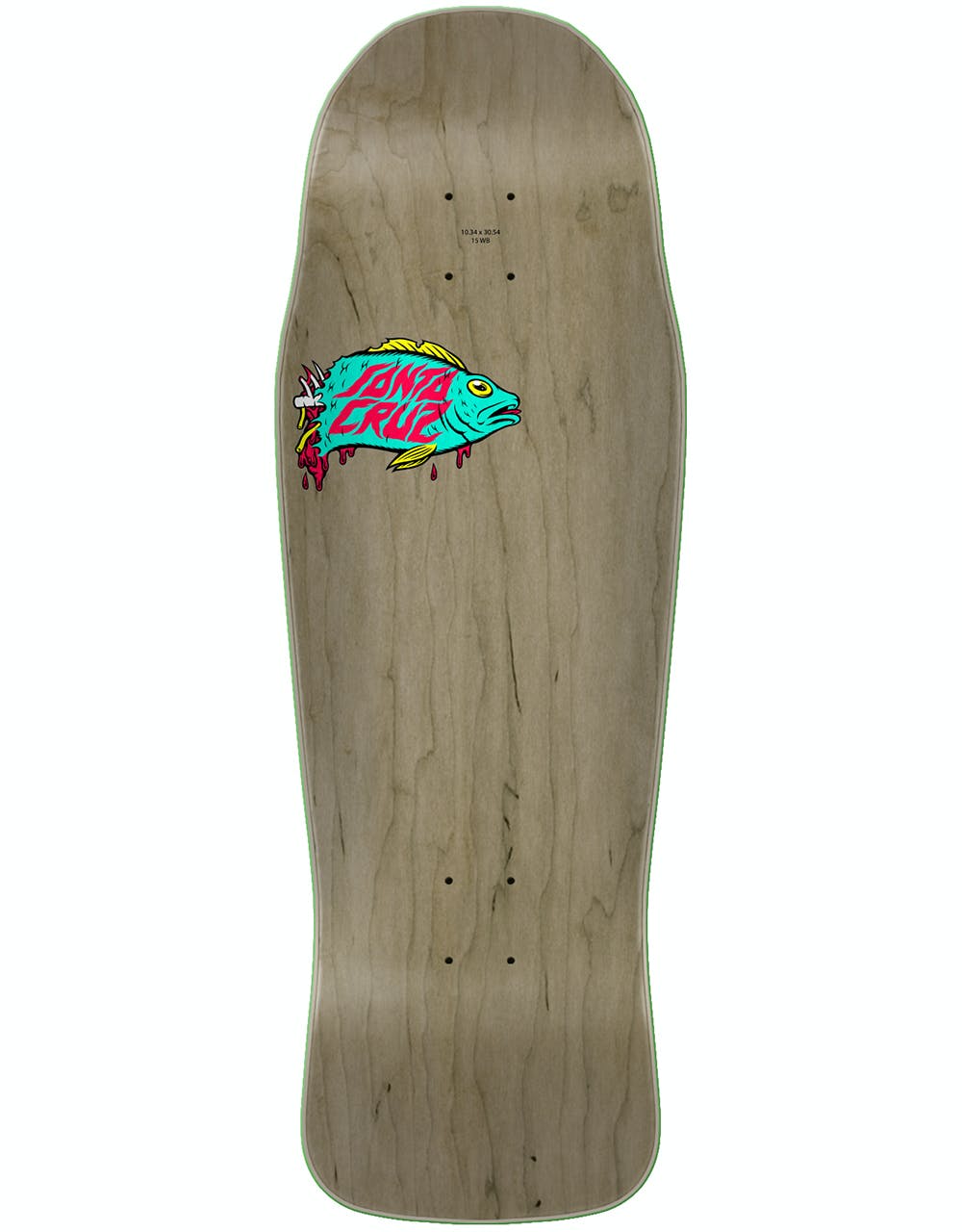 Santa Cruz Winkowski Aquatic Powerply Skateboard Deck - 10.34"