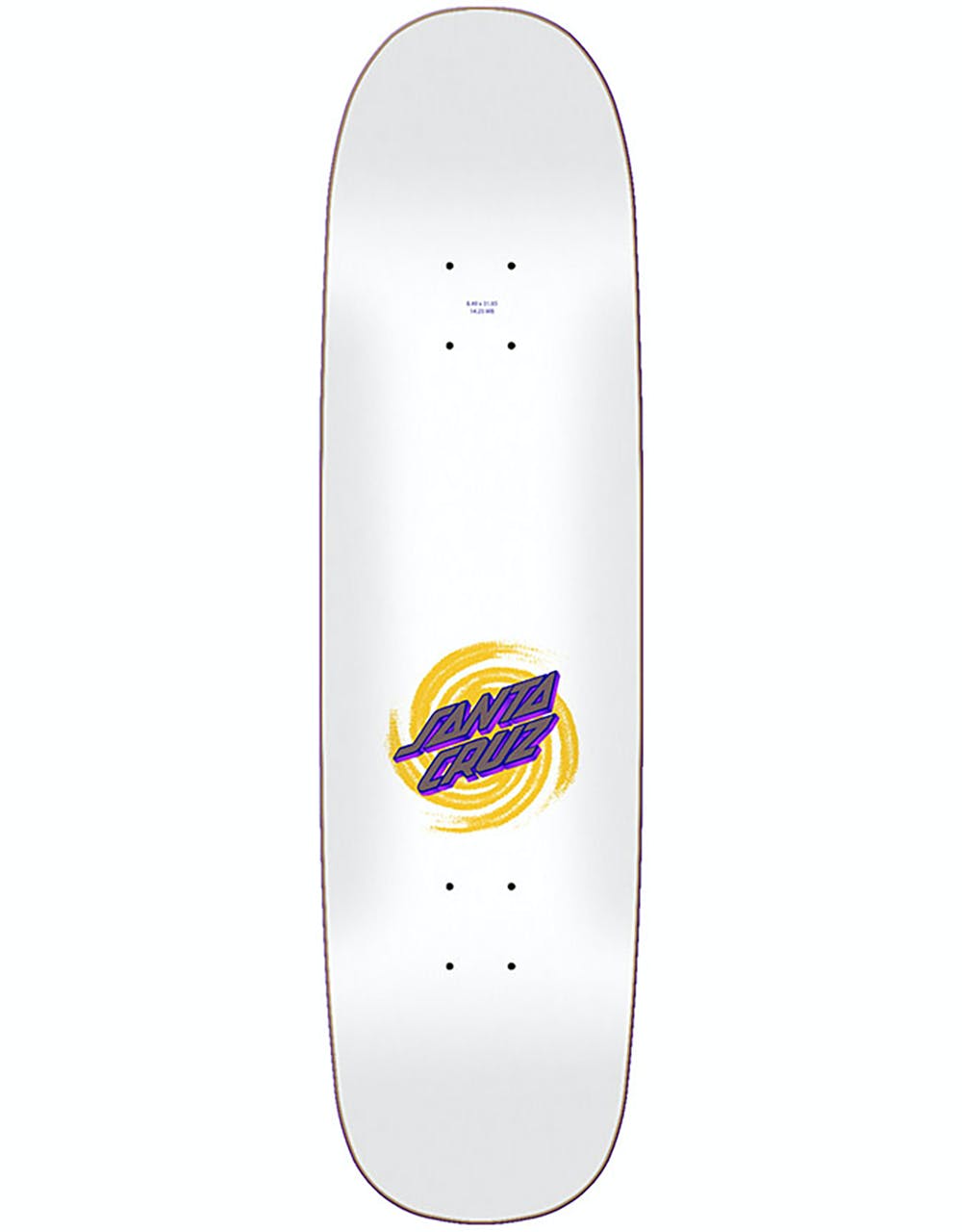 Santa Cruz Winkowski Eighth Dimension Powerply Skateboard Deck - 8.5"