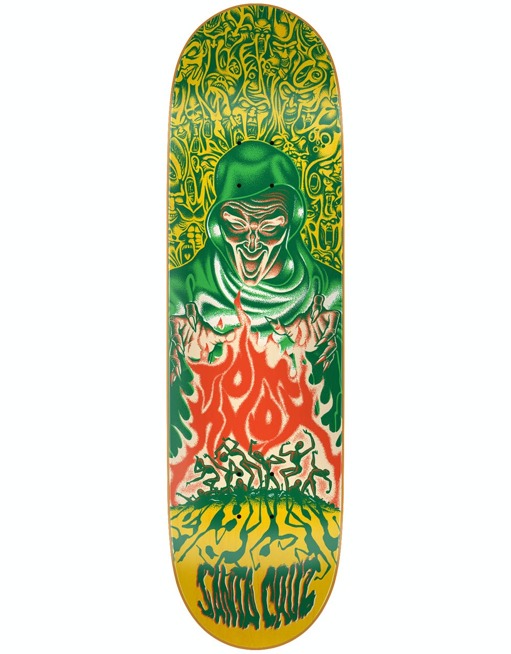 Santa Cruz Knox Firepit Skateboard Deck - 8.8"