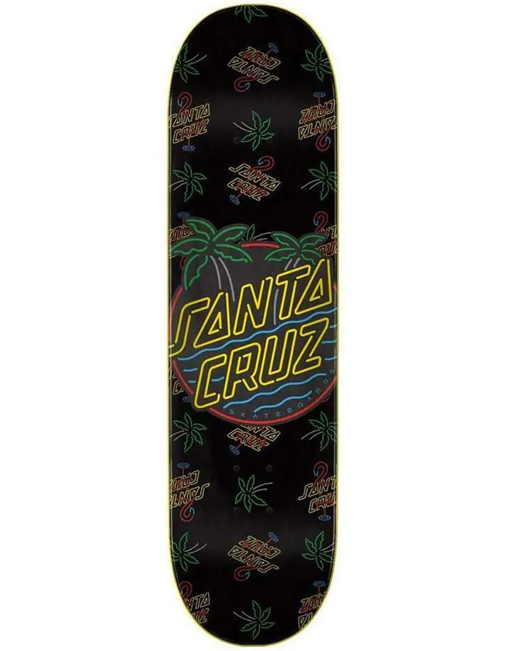 Santa Cruz Glow Dot HRM Skateboard Deck - 7.75"