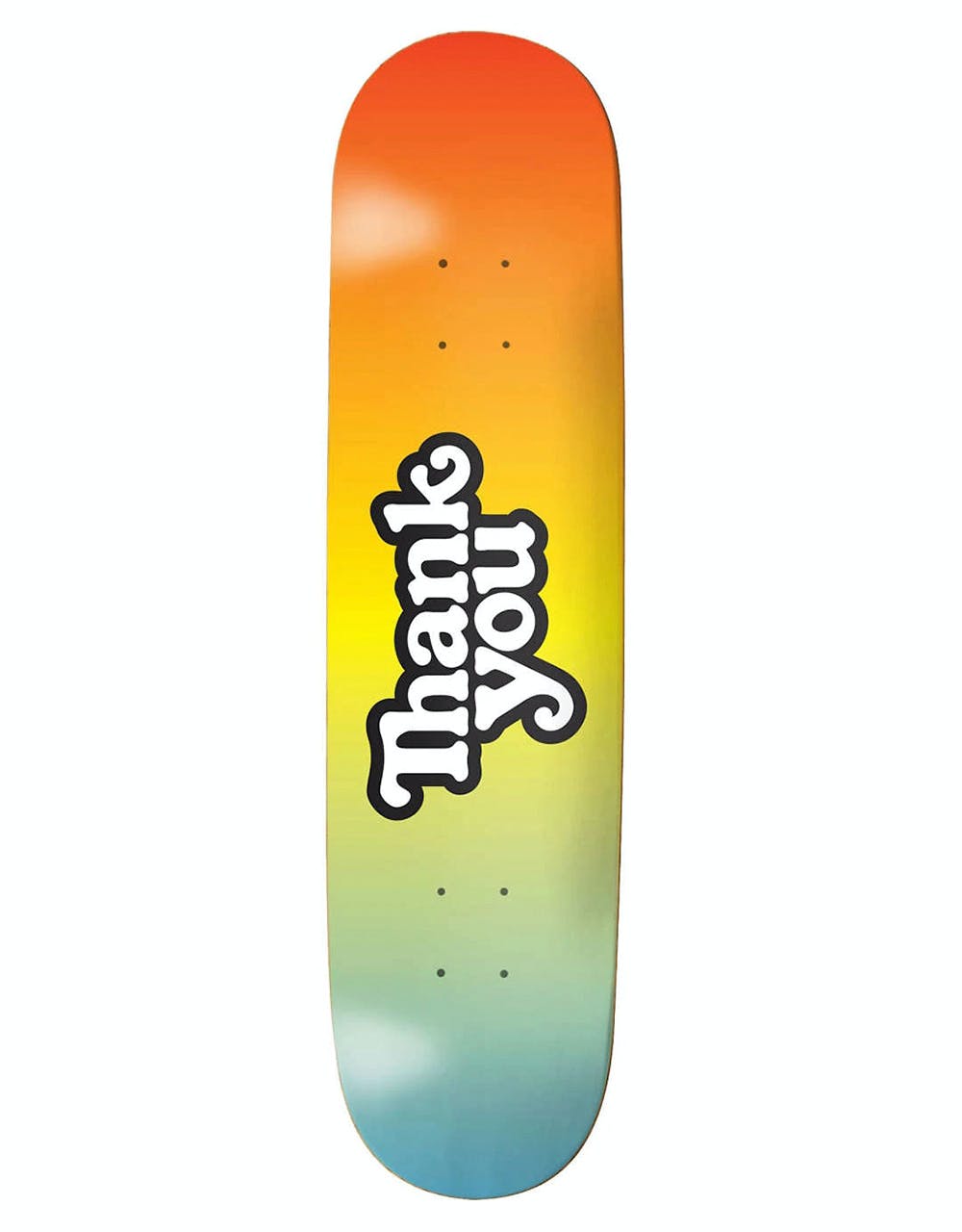 Thank You Logo Skateboard Deck - 8"