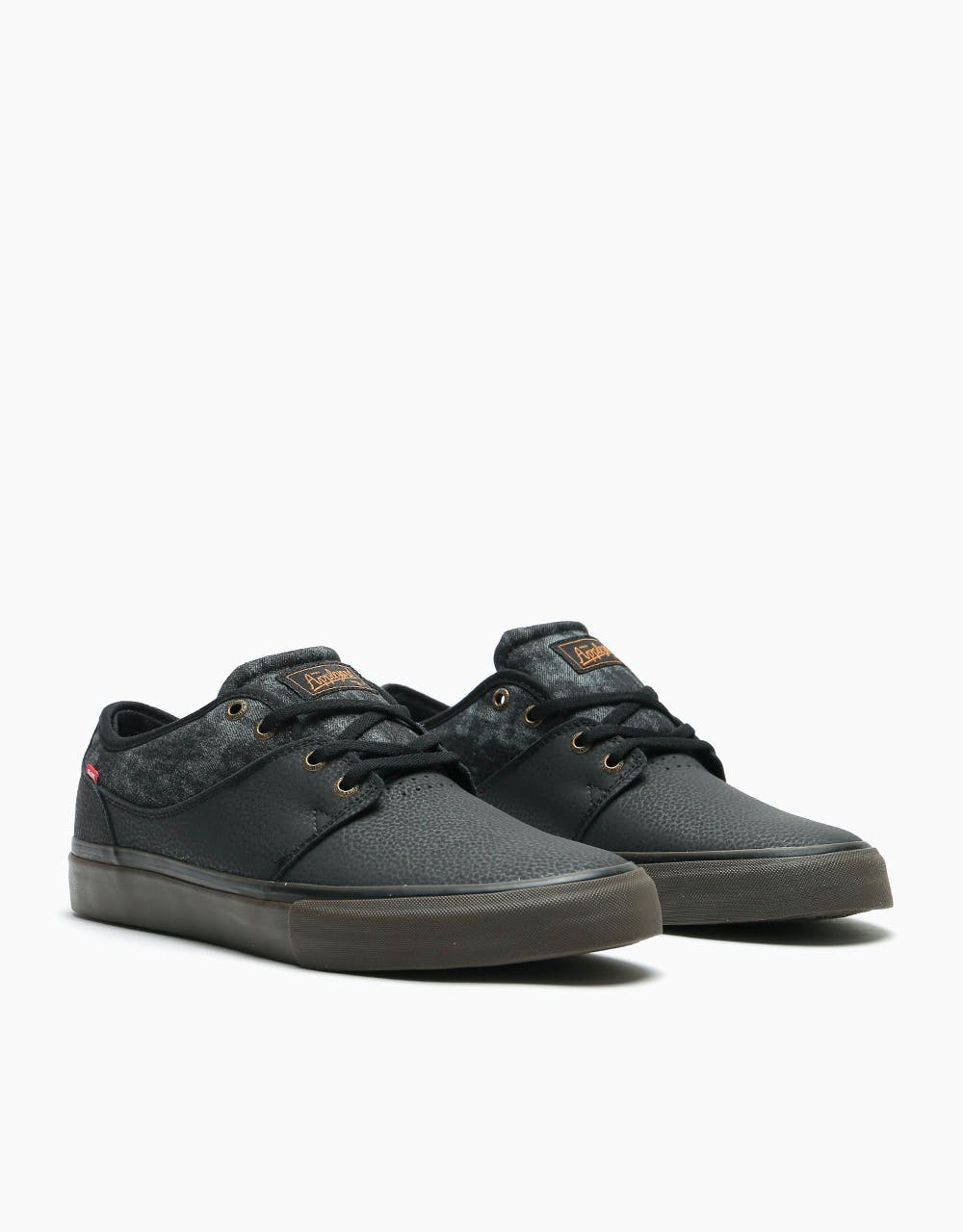 Globe Mahalo Skate Shoes - Black/Denim/Gum