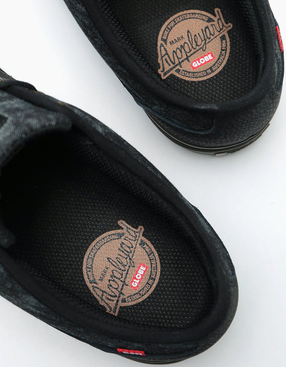 Globe Mahalo Skate Shoes - Black/Denim/Gum