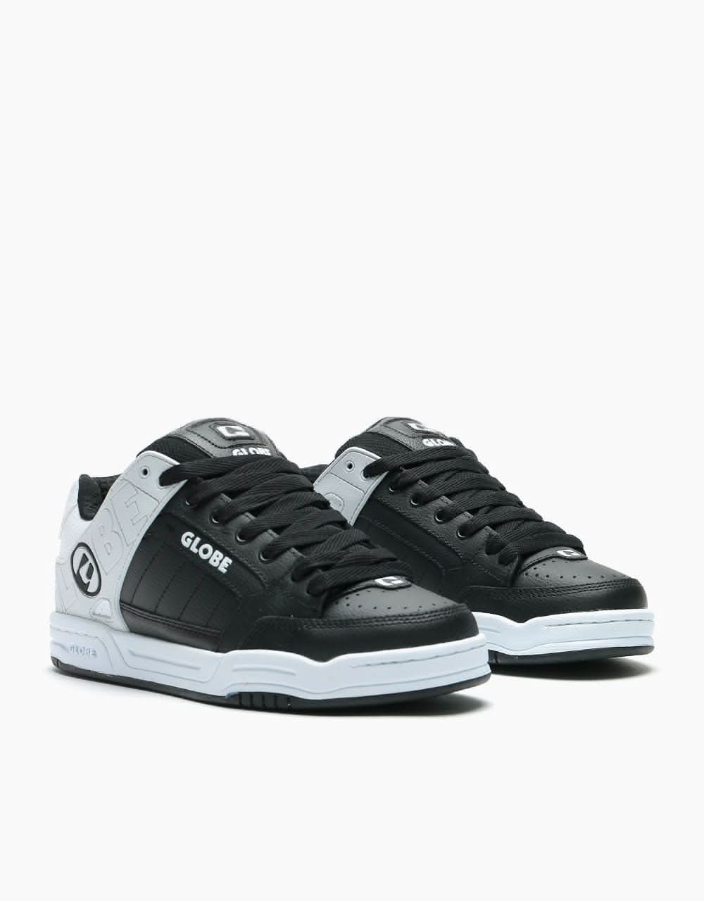 Globe Tilt Skate Shoes - Black/White Split