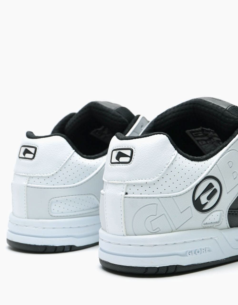 Globe Tilt Skate Shoes - Black/White Split