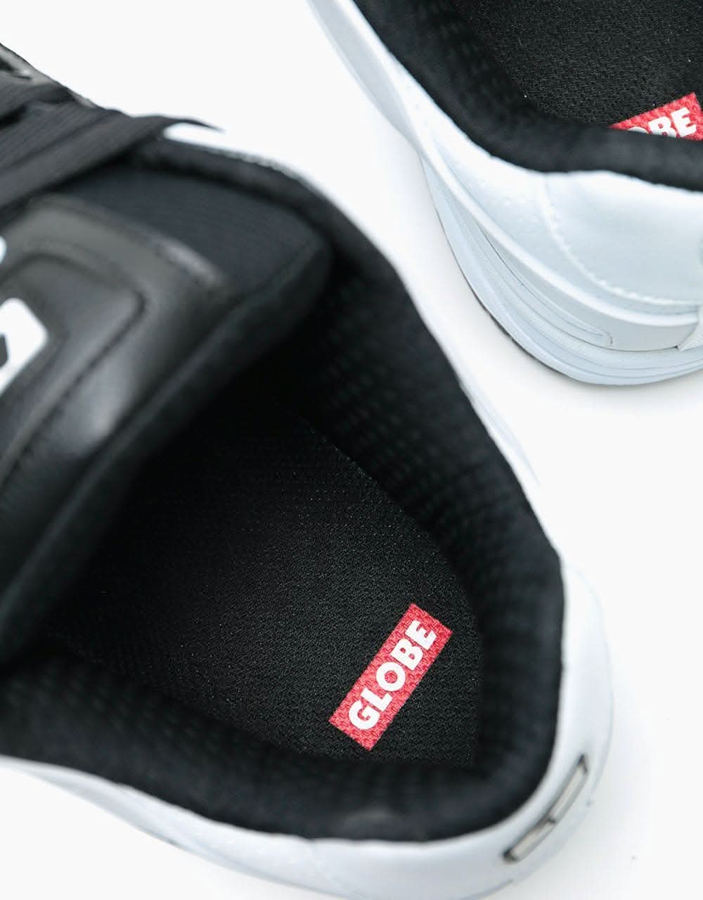 Globe Tilt Skate Shoes - Black/White Split