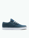 Globe Motley Skate Shoes - Blue Canvas/White