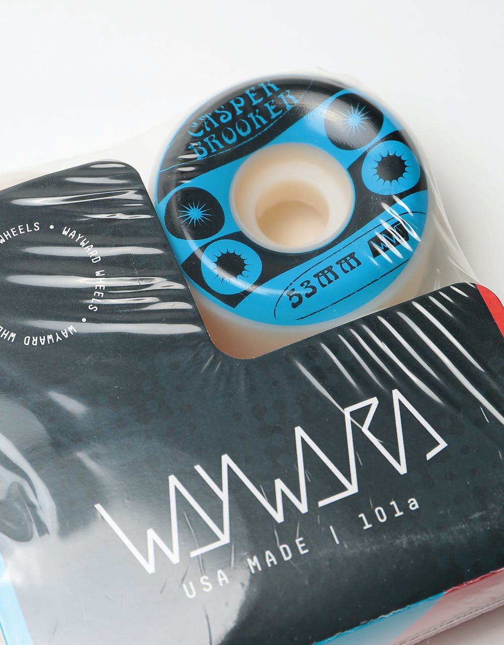 Wayward Brooker Pro 'Funnel Cut' 101a Skateboard Wheel - 53mm
