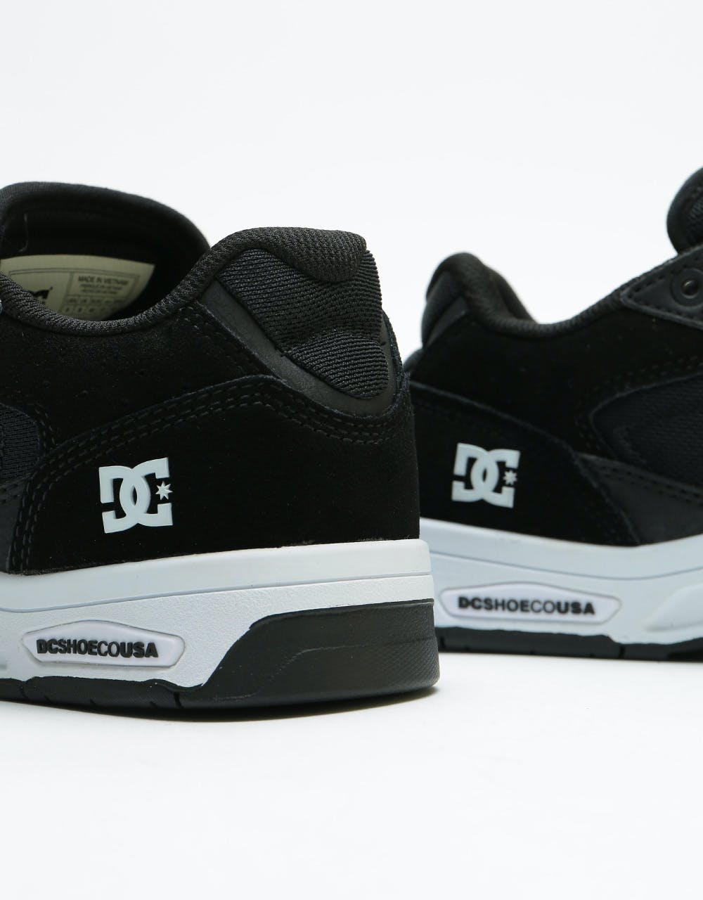 DC Maswell Skate Shoes - Black/White