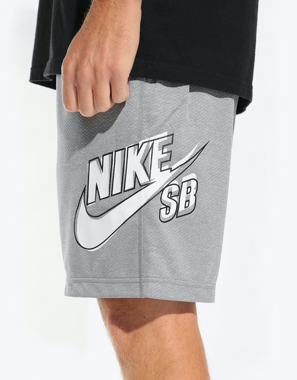 Nike SB GFX Sunday Short - Dk Grey Heather/White