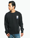 Nike SB Stripes Crewneck Sweatshirt - Black/White