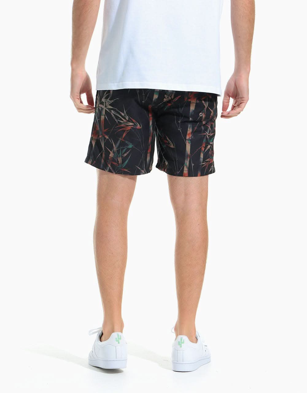 Globe Tied and Died Poolshort - Black